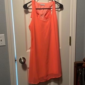 Bow back dress sz small